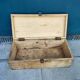 Trunk chest in raw wood