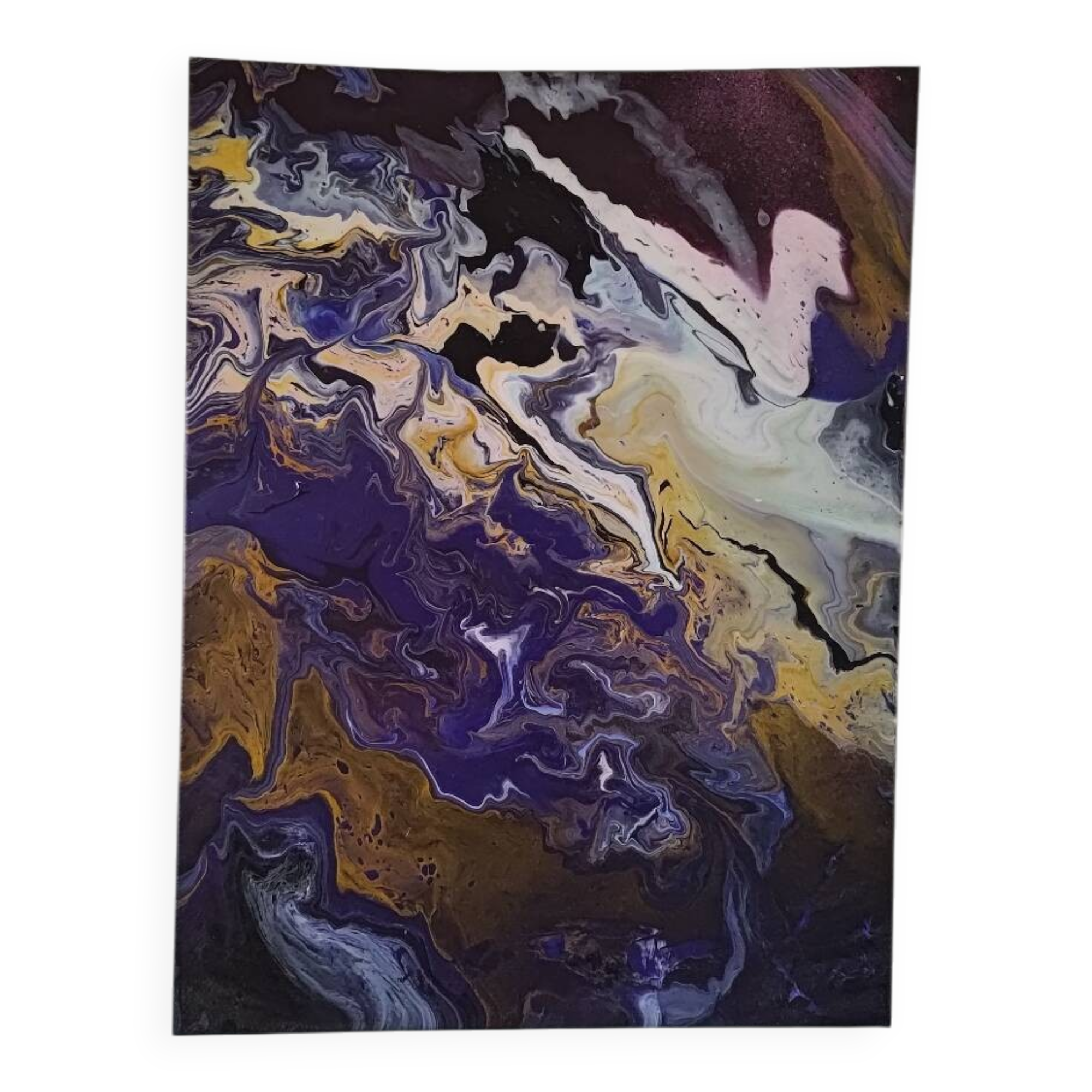 Abstract oil painting