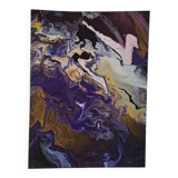 Abstract oil painting