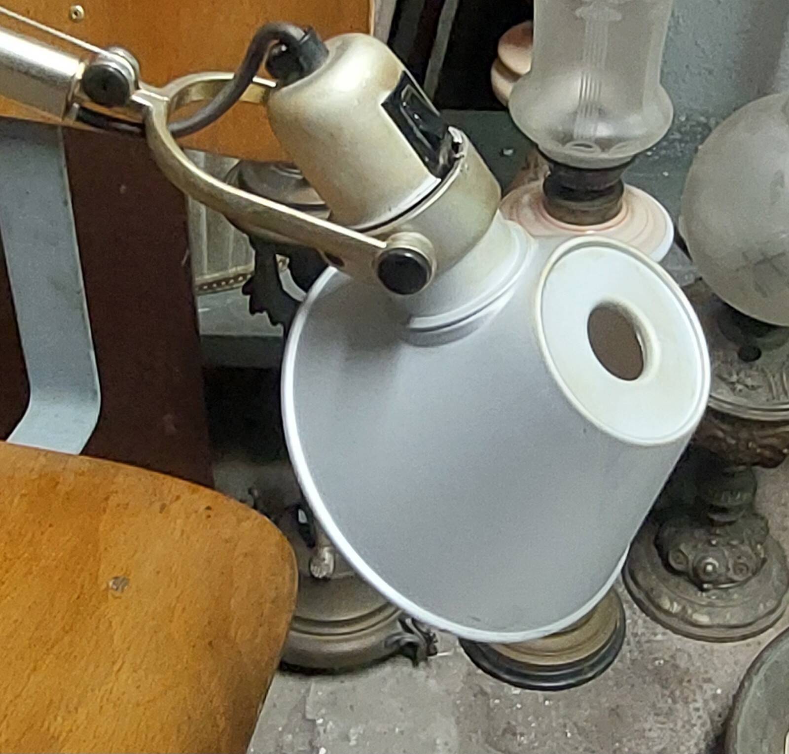 Artemide Tolomeo lampe de table aluminium design vintage modernariato