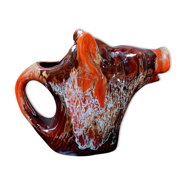 Carafe zoomorphe Vallauris