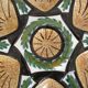 French Vintage Oyster Plate" St jean de Bretagne Faience Hand painted 1960s