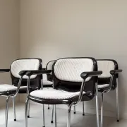 Four vintage bucket chairs SMK400K from Drabert designed by Gerd Lange