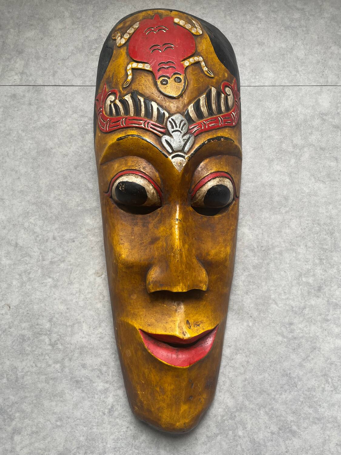 African wooden mask