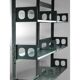 Painted Meta Triennale Bookcase attributed to Lips Vago, Italy, 1954