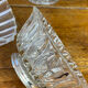 Glass and silver-plated bowls