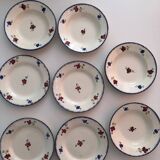 Assiettes plates et creuses