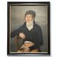 Portrait of a man, oil on canvas 19th century