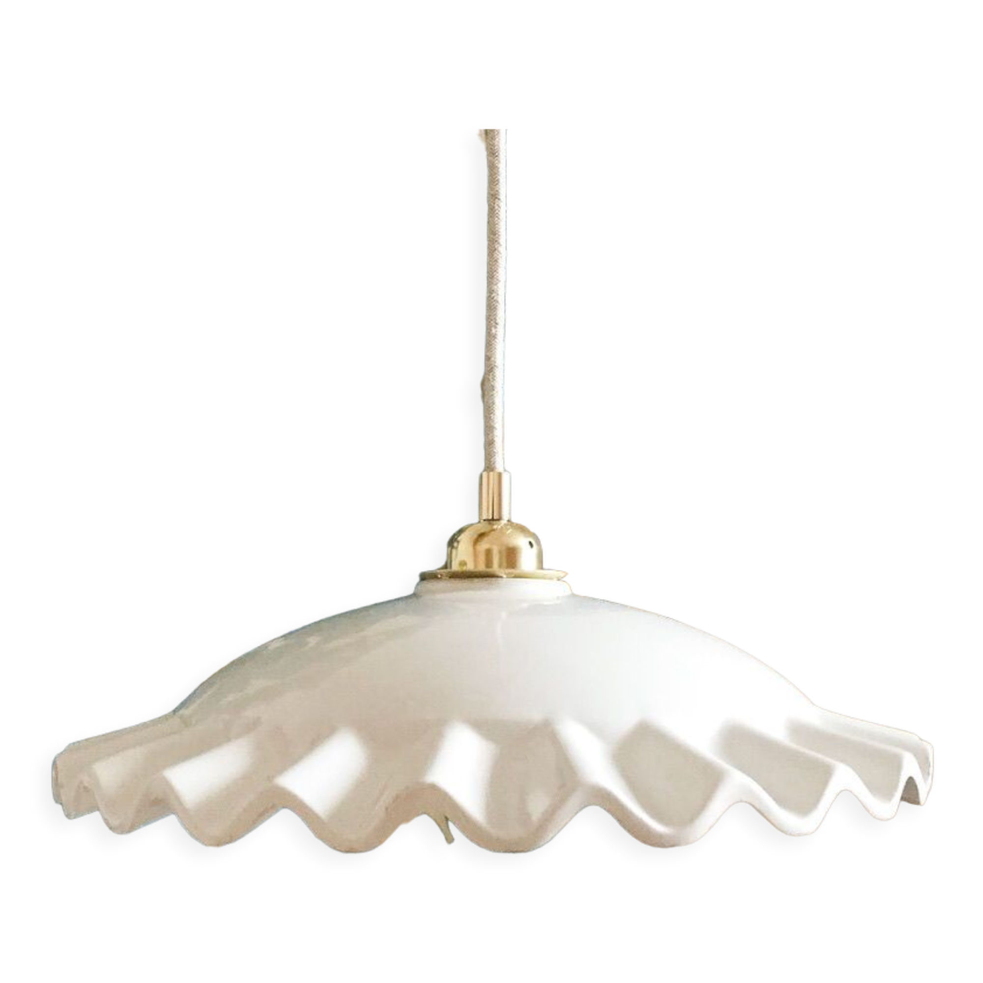 Ceramic pendant lamp