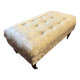 Vintage tufted Ottoman footstool. Ideal for decorators/resellers.