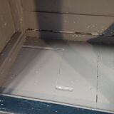 Showcase Louis XVI blue patina