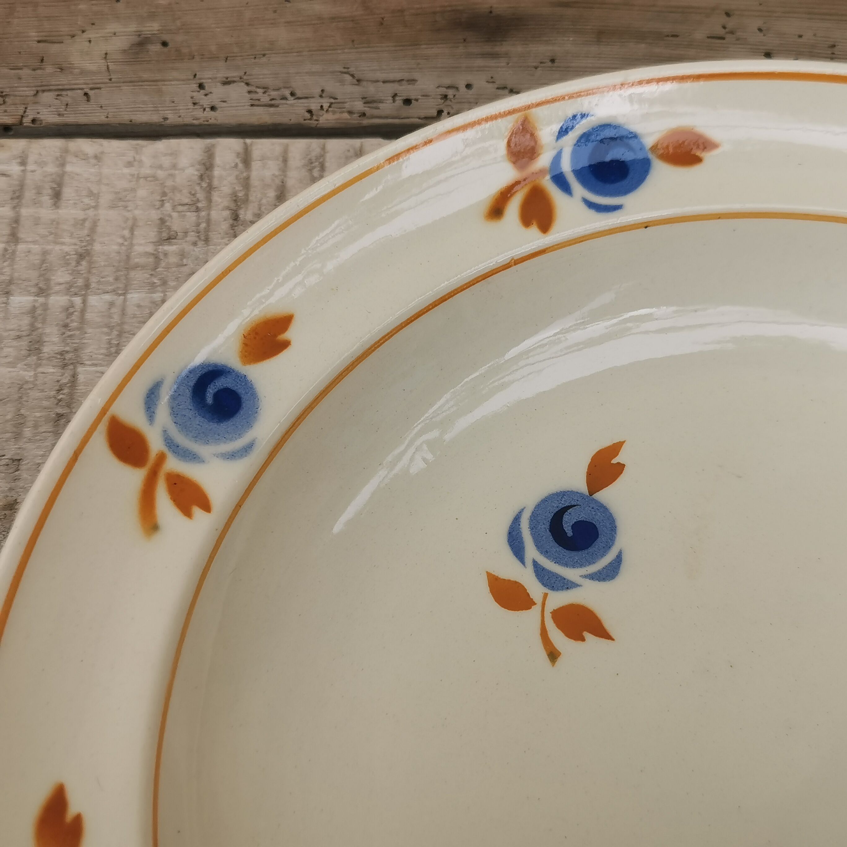 Assiettes plates Hamage Moulin des Loups