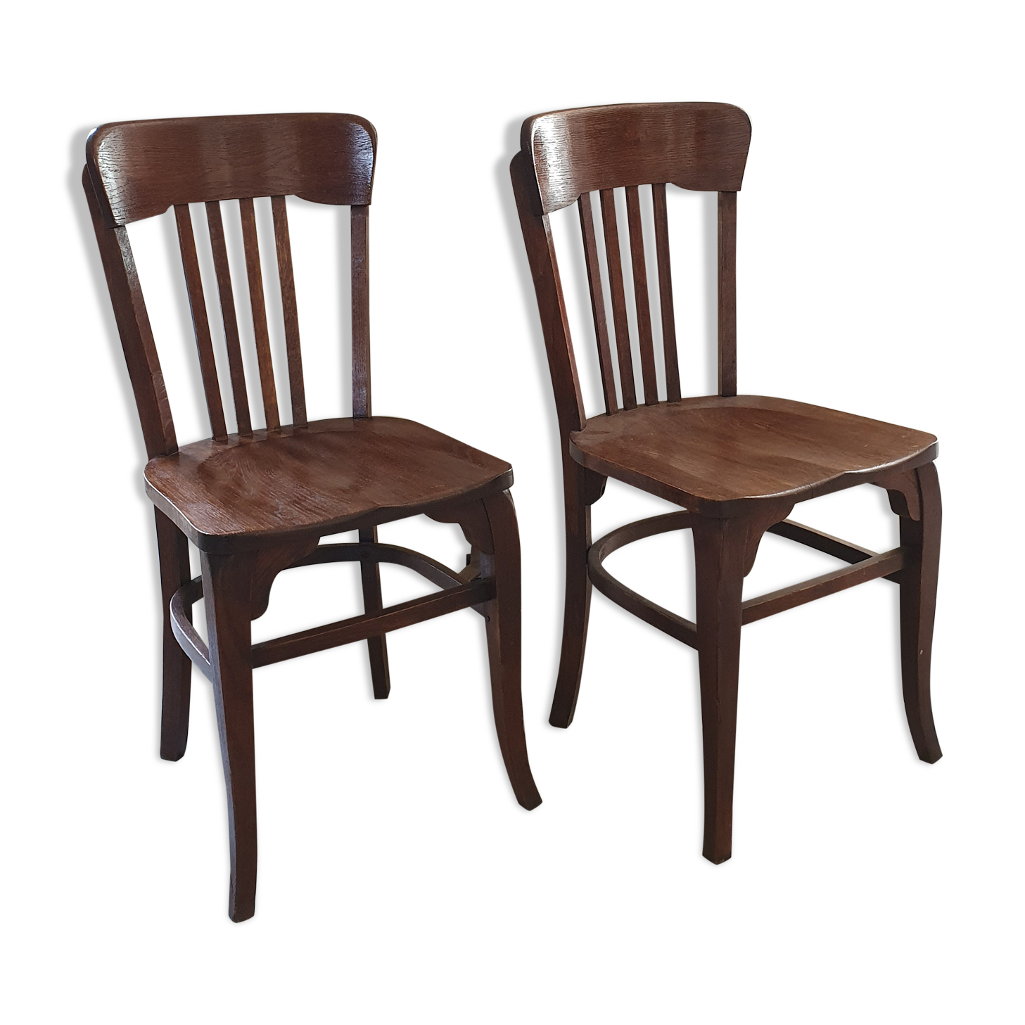 Paire de chaises dites américaines années 40