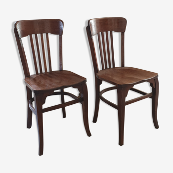 Pair of so-called American chairs from the 1940s