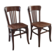 Paire de chaises dites américaines années 40