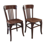 Paire de chaises dites américaines années 40