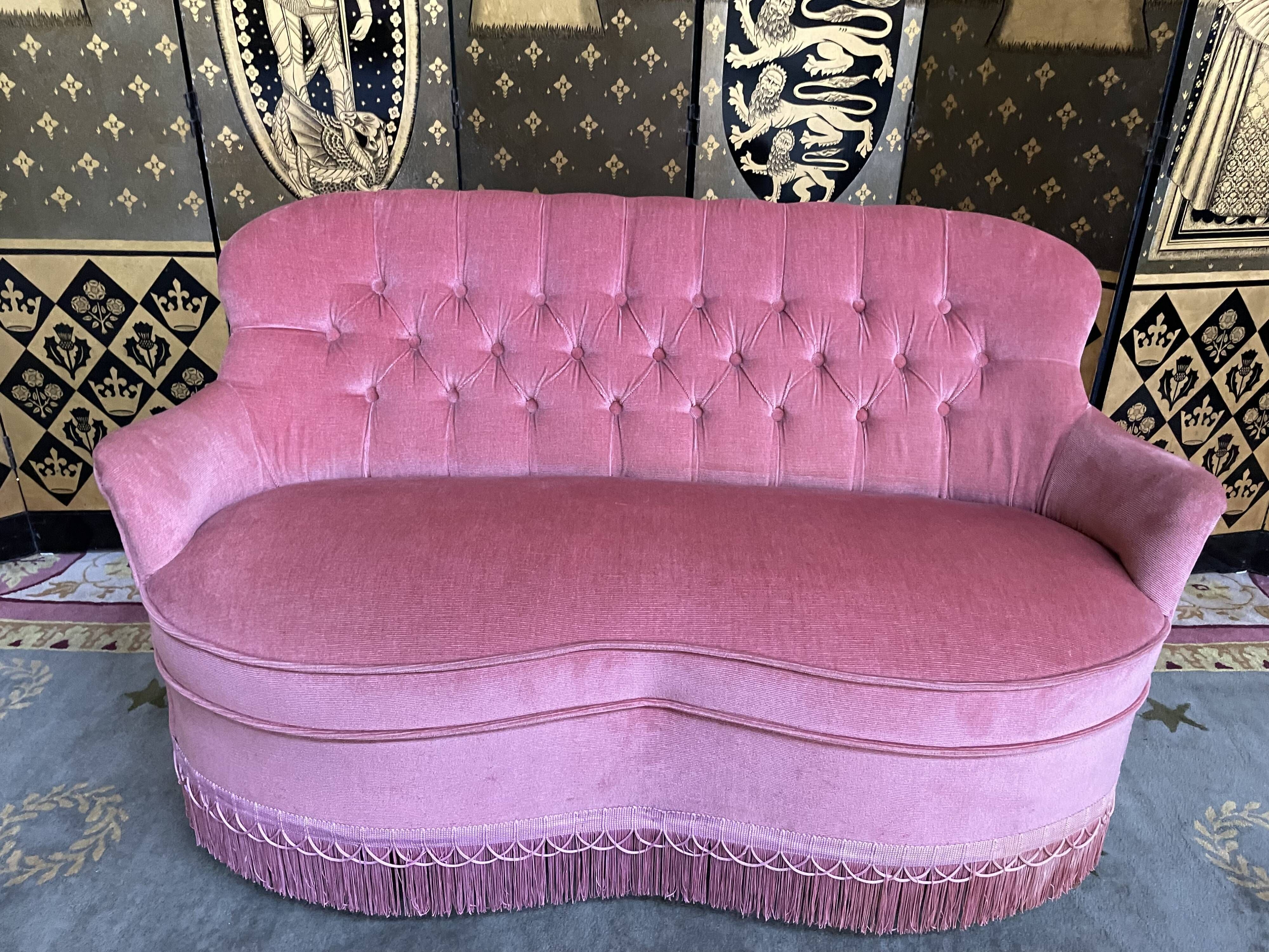 Napoleon III style toad bench | Selency