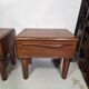 Pair of Scandinavian teak bedside tables from the 1960s.