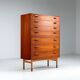 Commode Borge Mogensen en teck Soborg Mobelfabrik Danemark 1960