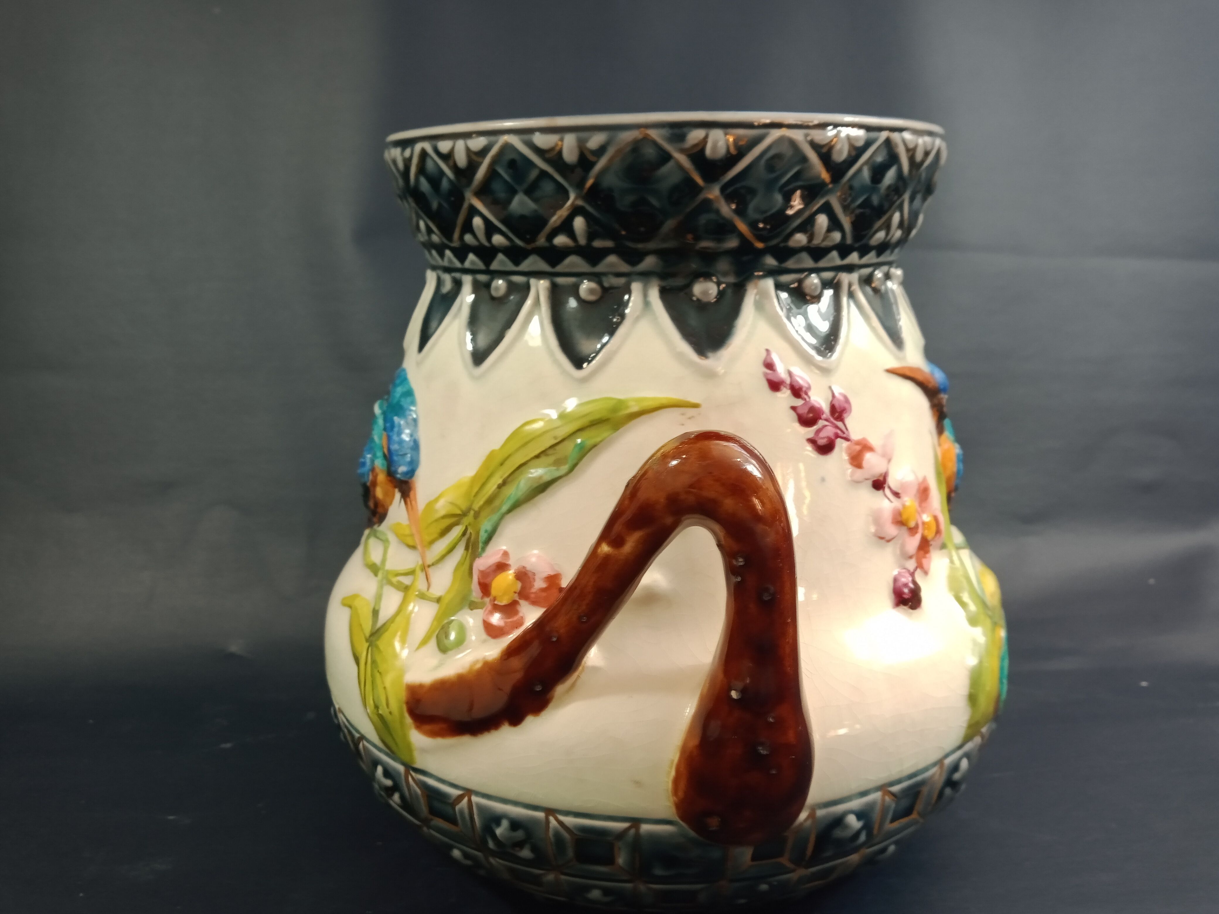 Vase dabbling art nouveau