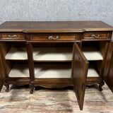Sideboard stamped in louis xv style in walnut circa 1880