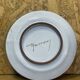 Decorative plate, ceramic XXth, Emile Masson, mountain décor, vintage