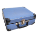 Petite valise rétro bleue