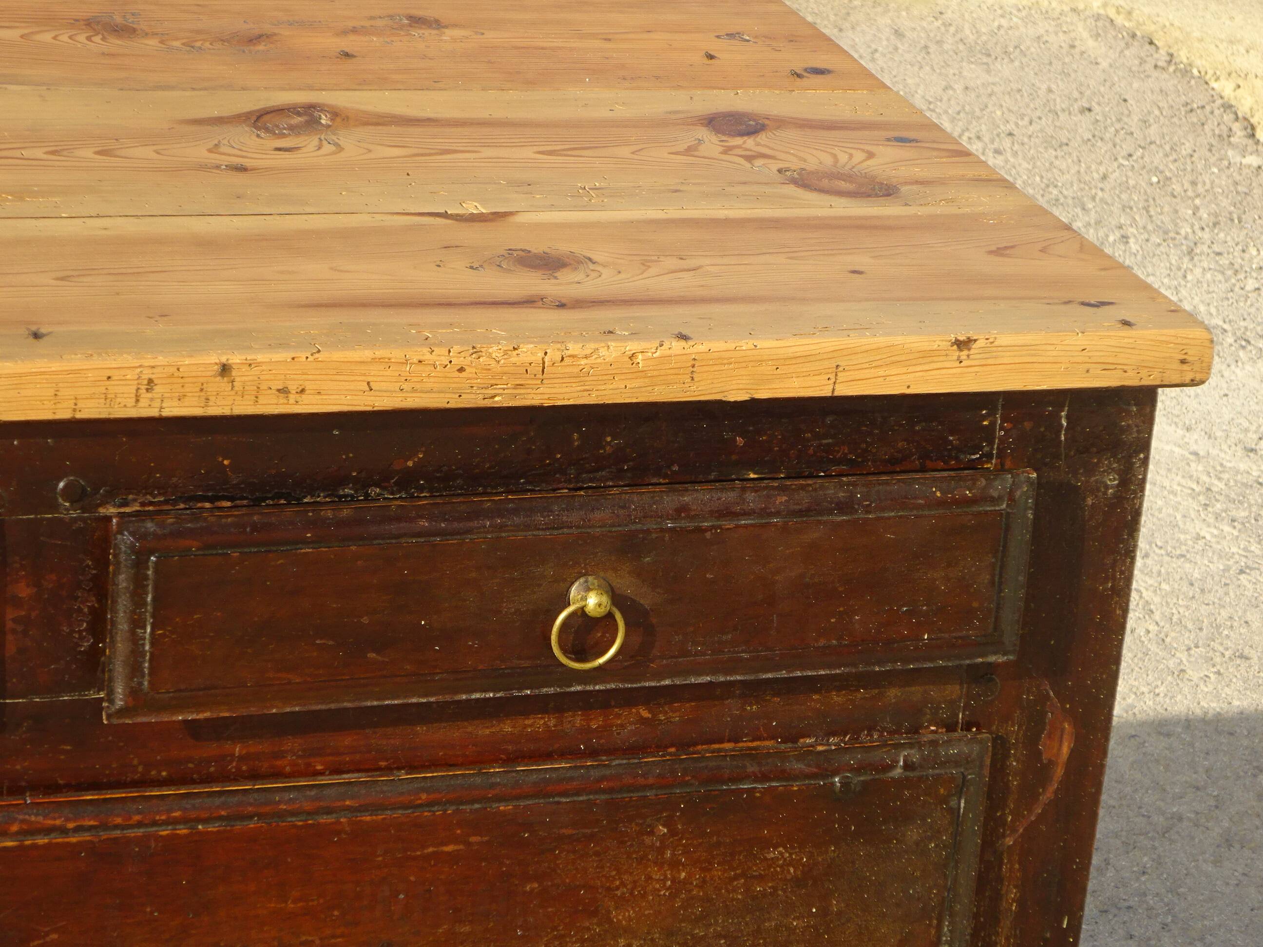 Ancien meuble de métiers, pantalonnière