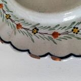 Covered cheese dish in Quimper earthenware – late 19th, early 20th century