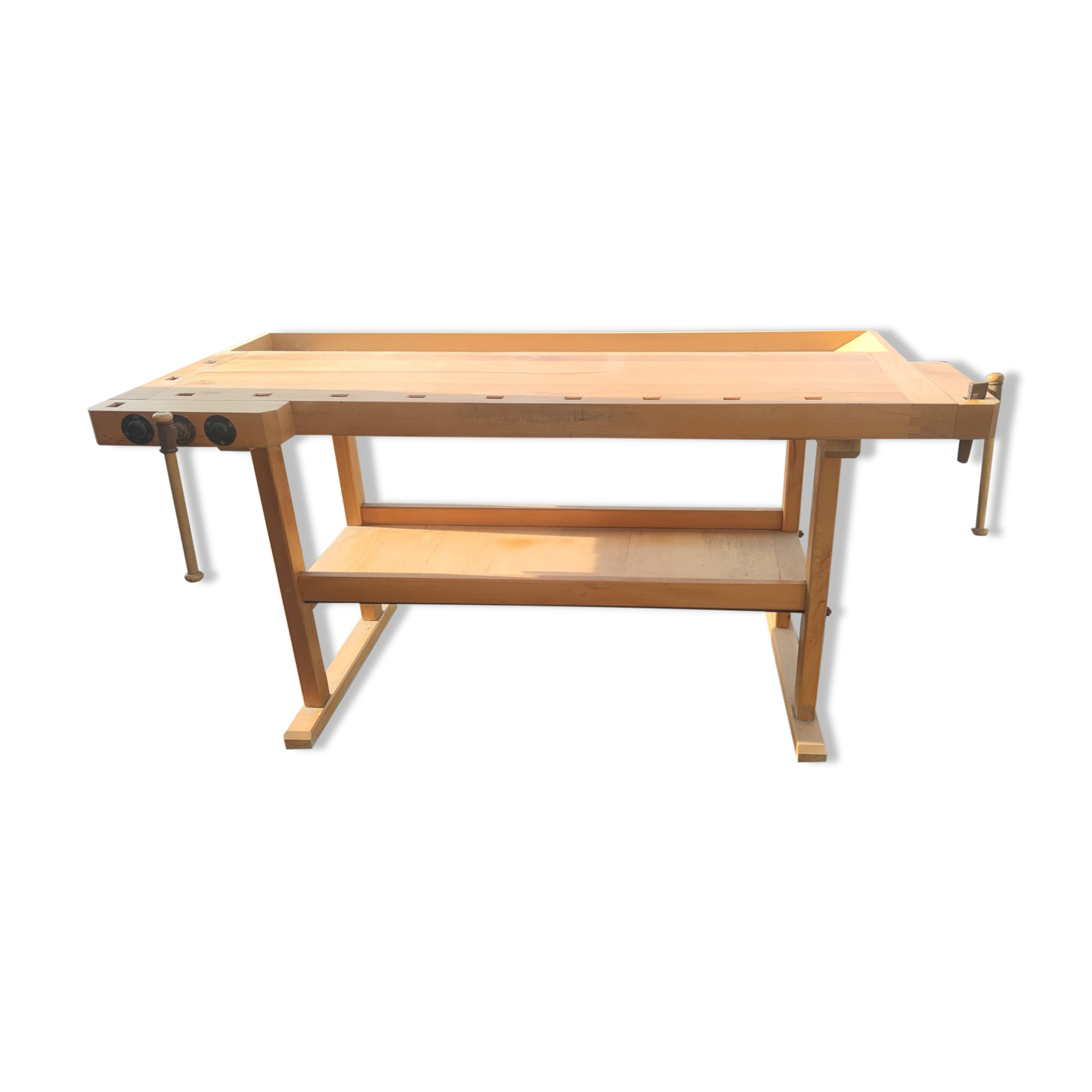 Solid beech workbench
