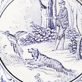 Set of 2 decorative plates "Delft Blauw", Boch,