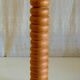 Table lamp base in solid wood, Scandinavian style - mid 20th century.