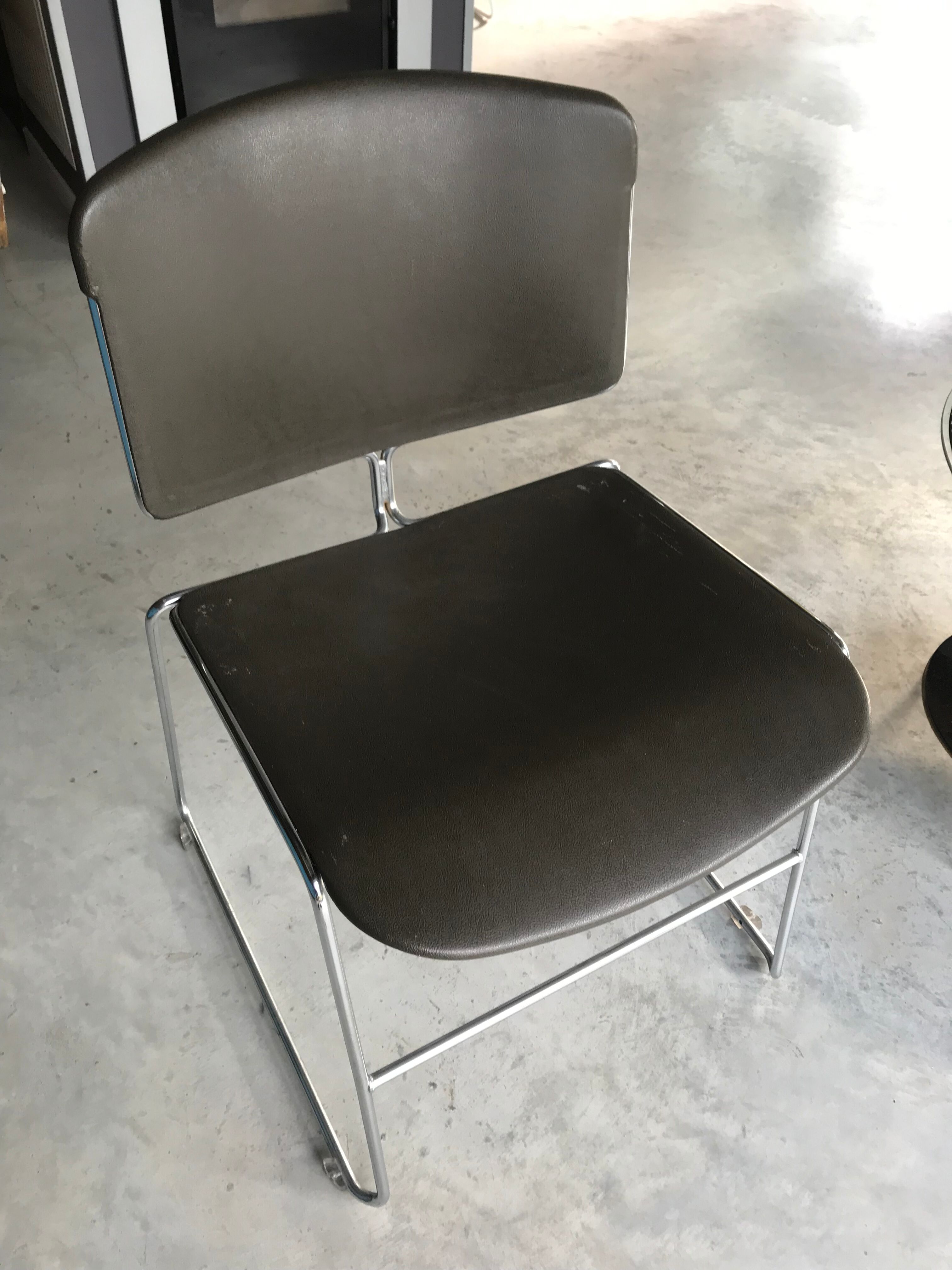 Set of 12 Max Stacker chairs