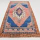 4x9 Oriental Blue Vintage Rug, 137x272Cm