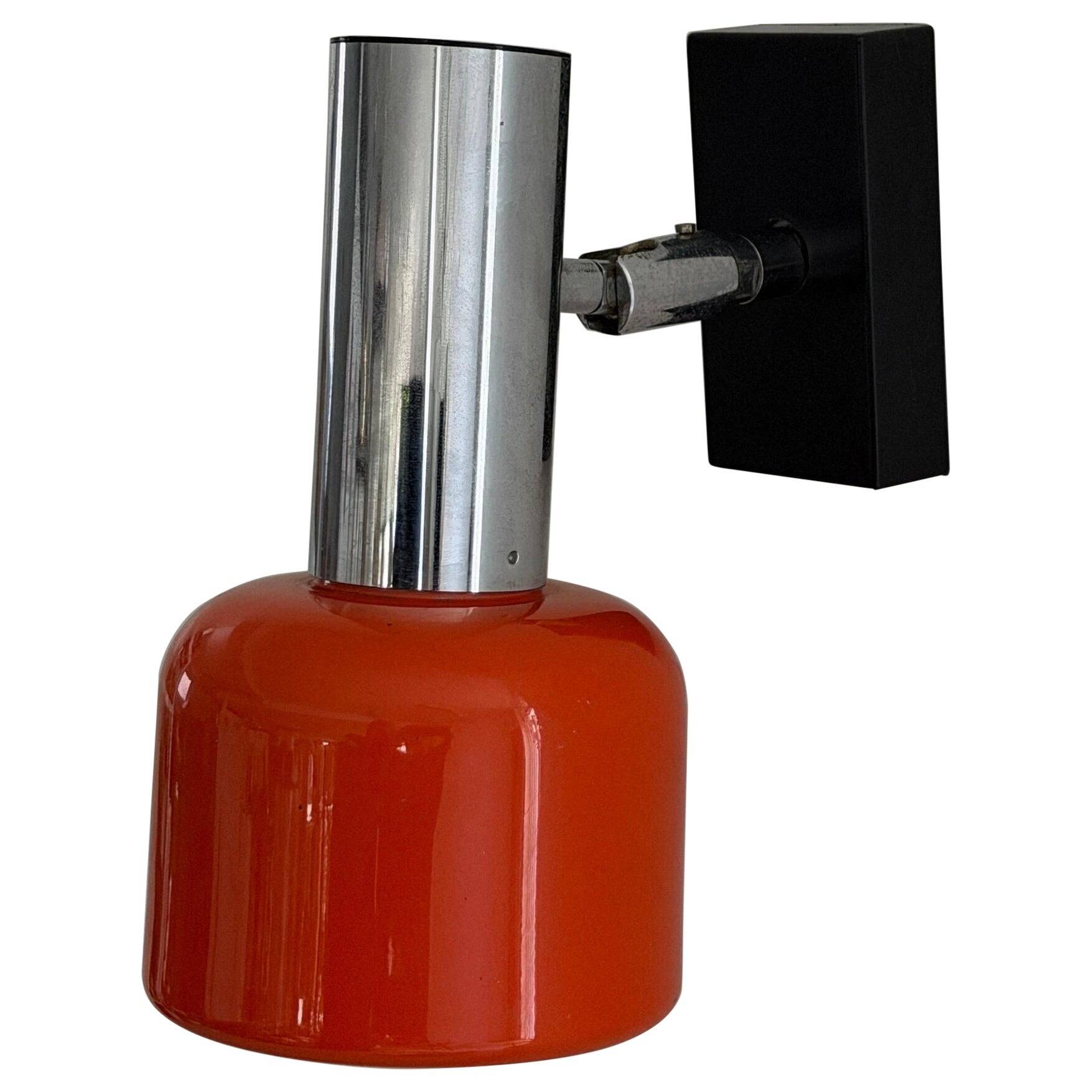 Simple metal wall light NO AGE, 1970s, Germany