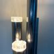 Floor lamp in chrome and glass, 1970