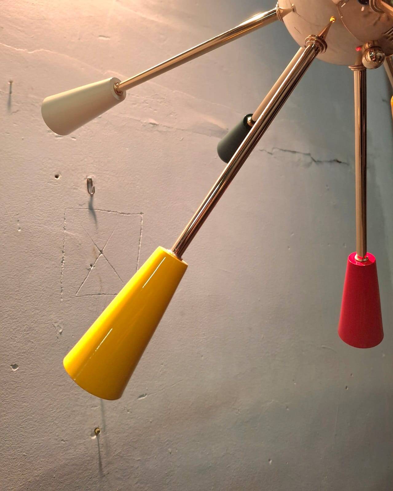 Lampadario Sputnik anni 70