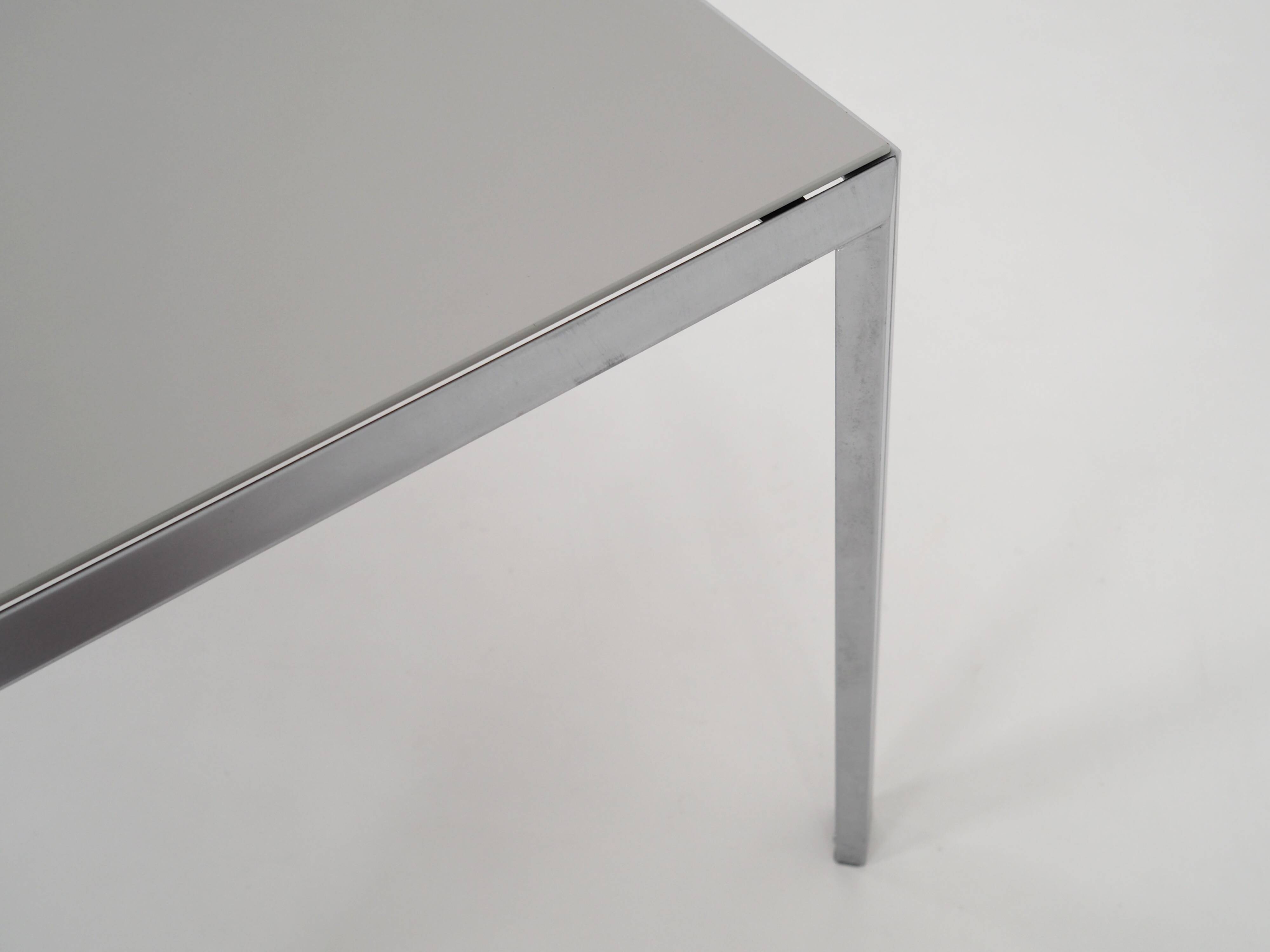 Aluminium desk, Scandinavian design, 1980s, manufacture: Montana Furniture