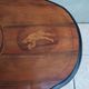 Napoleon III walnut burl table