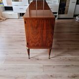 Art Deco sideboard in burr walnut from the 40s