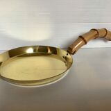 Grasoli Germany bamboo brass pocket emptier