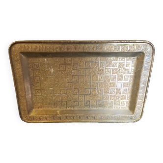 Brass serving tray