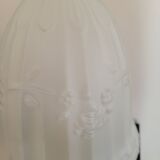 Art Deco lamp with glass globe