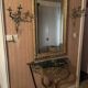 console avec miroir et deux appliques