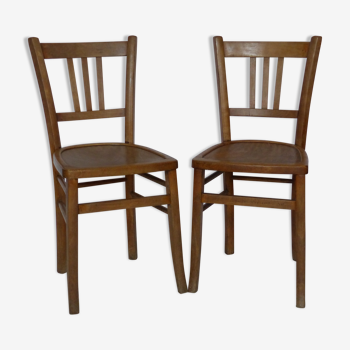 Paire de chaises bistrot Luterma - vintage