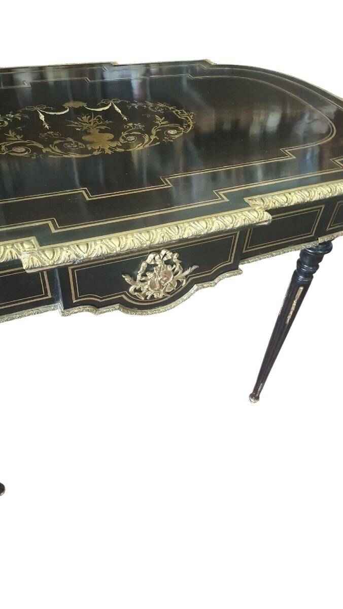 Table de milieu Boulle Napoléon III