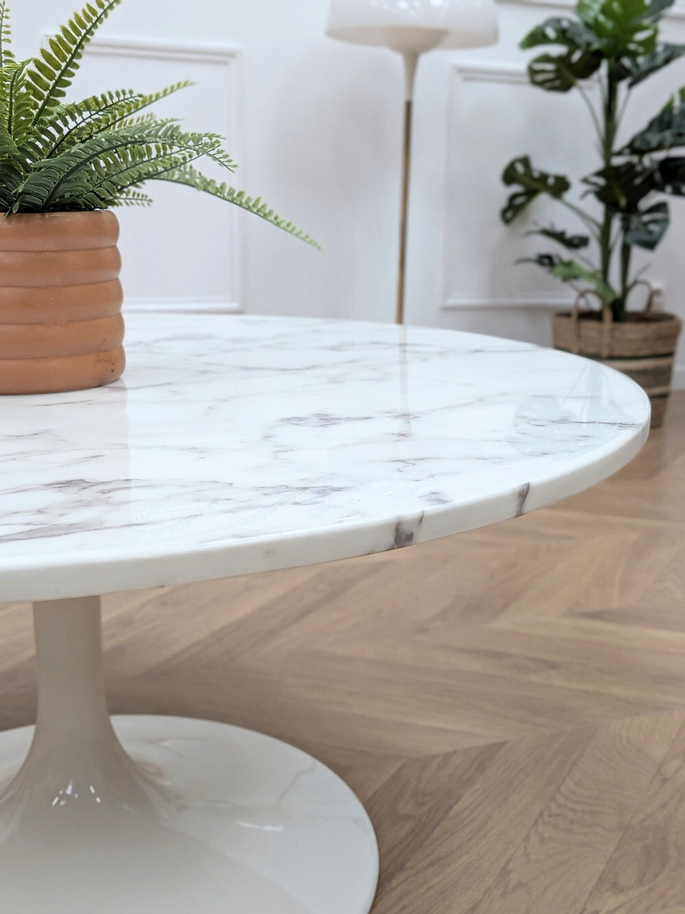 Marble coffee table