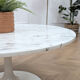 Marble coffee table