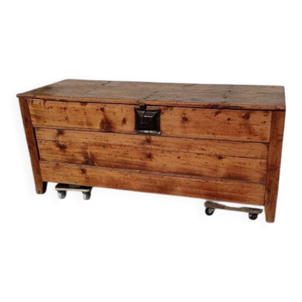 Coffre ancien - Art populaire Savoyard