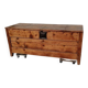 Antique chest - Savoyard folk art